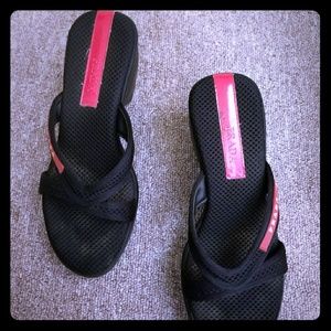 Prada wedges